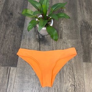 Orange bikini bottoms
